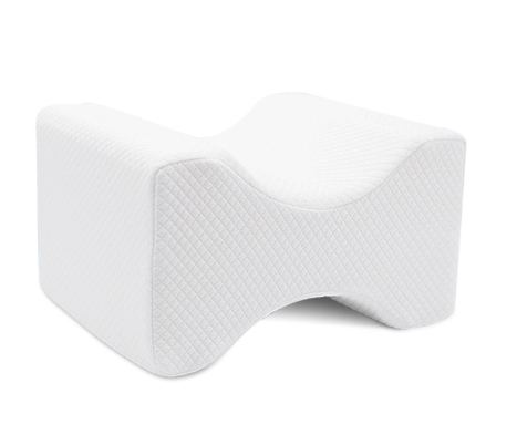 Memory Foam Wedge Knee Pillow for Side Sleepers